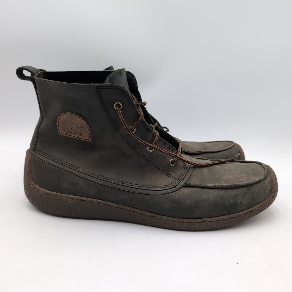 Sorel Chukka Chugalug Boots Men's 14 British Leather Rubber Sole